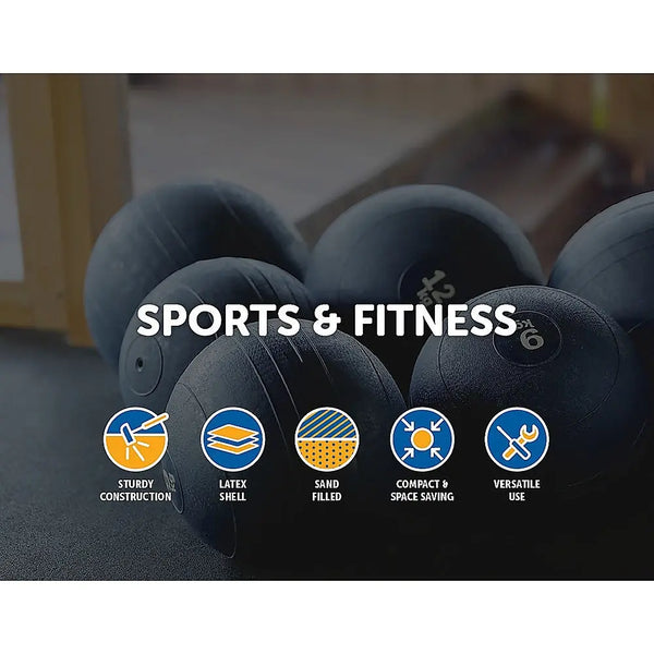 15kg Slam Ball No Bounce Crossfit Fitness MMA Boxing BootCamp Deals499