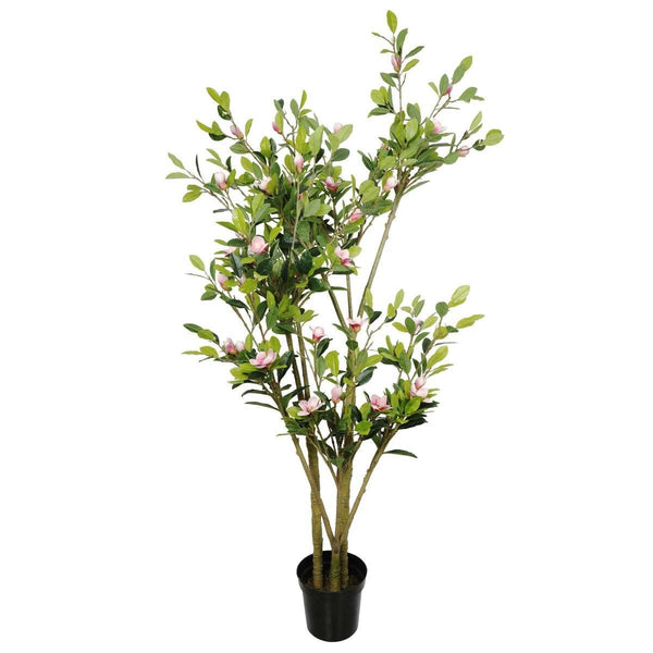 Faux Flowering Pink Magnolia Tree with Pot 250cm Deals499