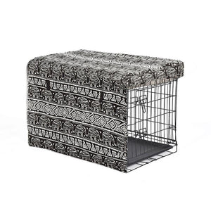 PaWz Pet Dog Cage Crate Metal Carrier Portable Kennel With Cover 42" Deals499