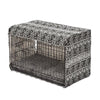PaWz Pet Dog Cage Crate Metal Carrier Portable Kennel With Bed Cover 30" Deals499