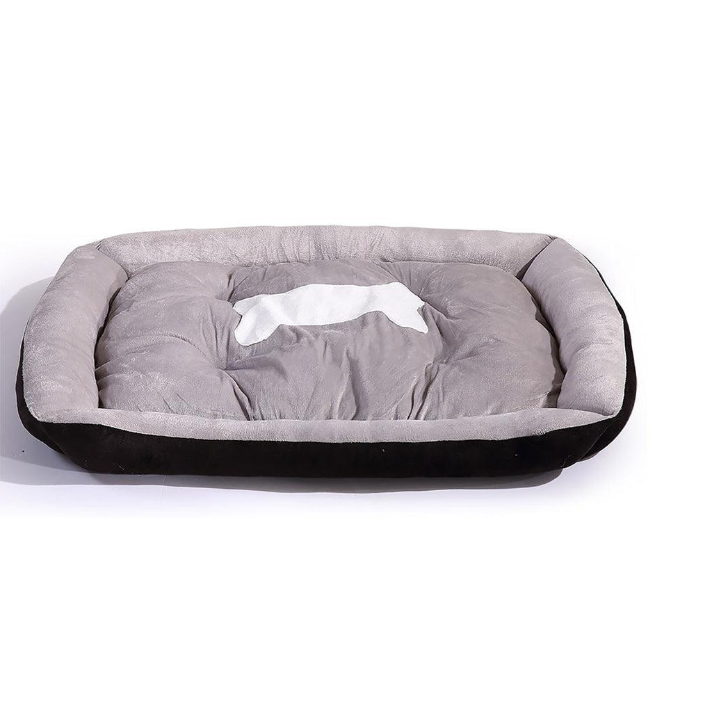 PaWz Pet Bed Dog Beds Bedding Mattress Mat Cushion Soft Pad Pads Mats L Black Deals499