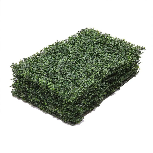 1x Artificial Boxwood Hedge Fake Vertical Garden Green Wall Mat Fence Outdoor Deals499