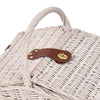 2 Person Picnic Basket Baskets Set Outdoor Blanket Deluxe Wicker Gift Storage Deals499