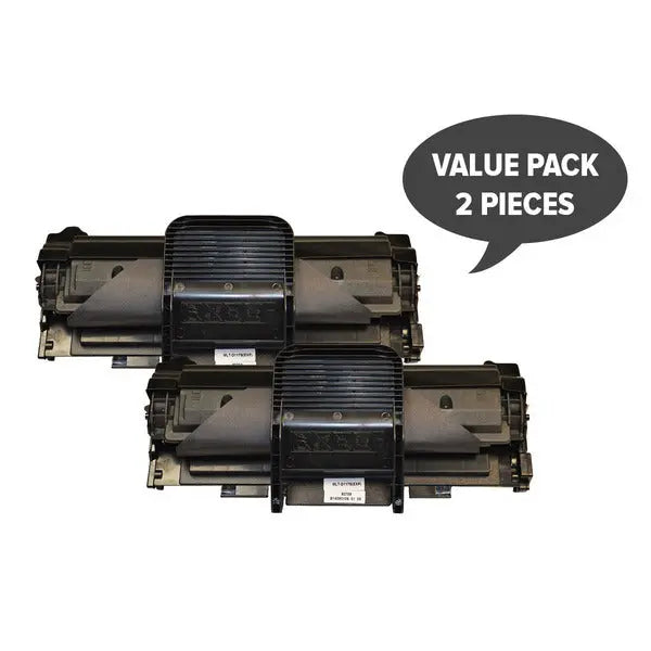 2 x MLT-D117S Black Premium Generic Toner SAMSUNG