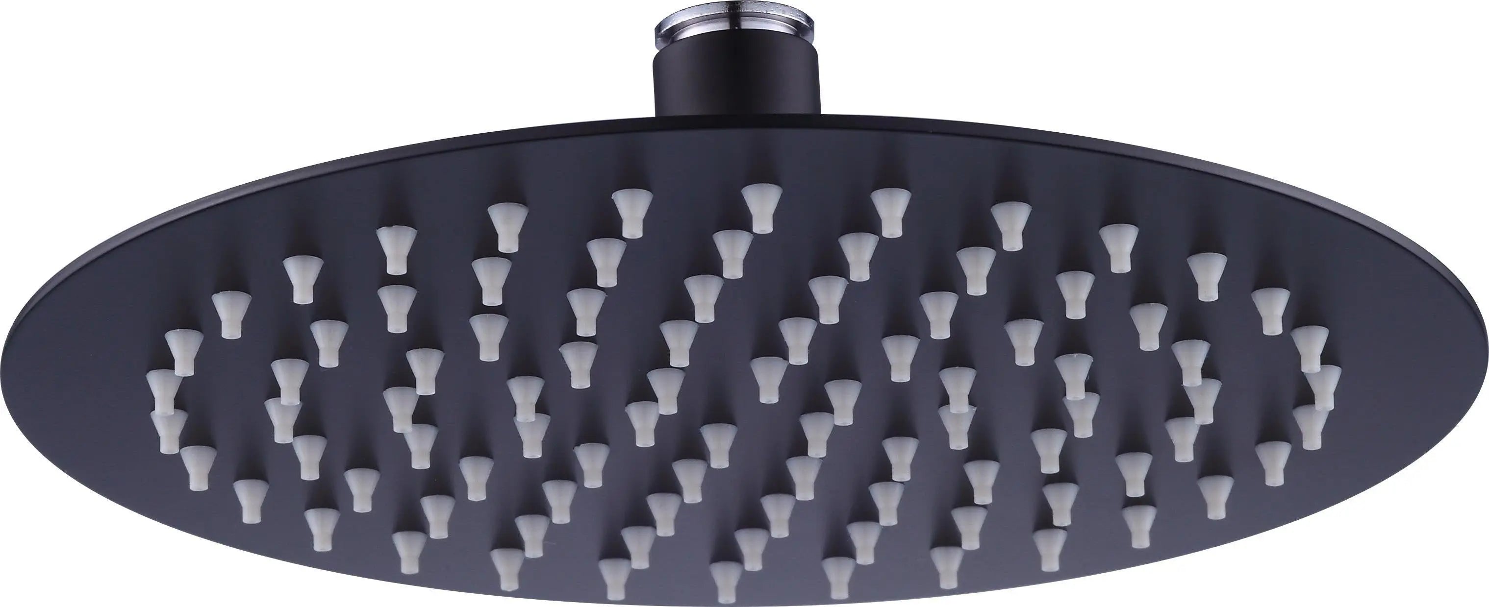 200mm Shower Head Round 304SS Electroplated Matte Black Finish Deals499