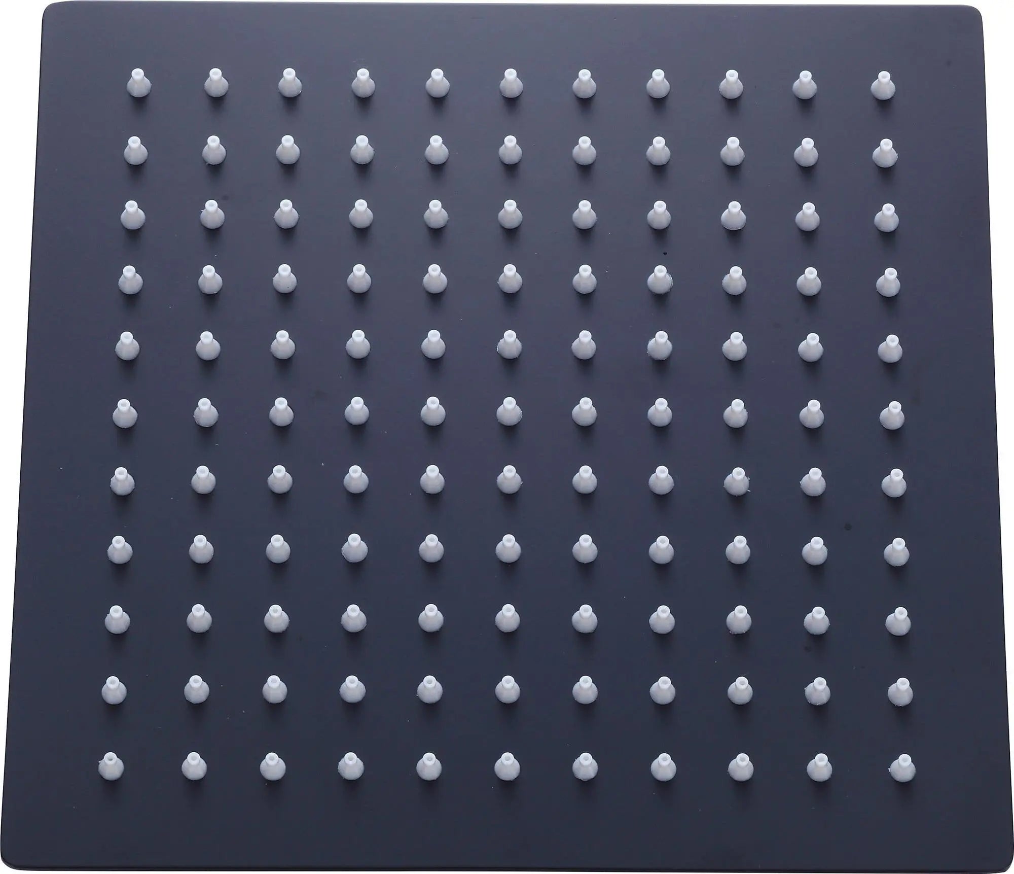 200mm Shower Head Square 304SS Electroplated Matte Black Finish Deals499