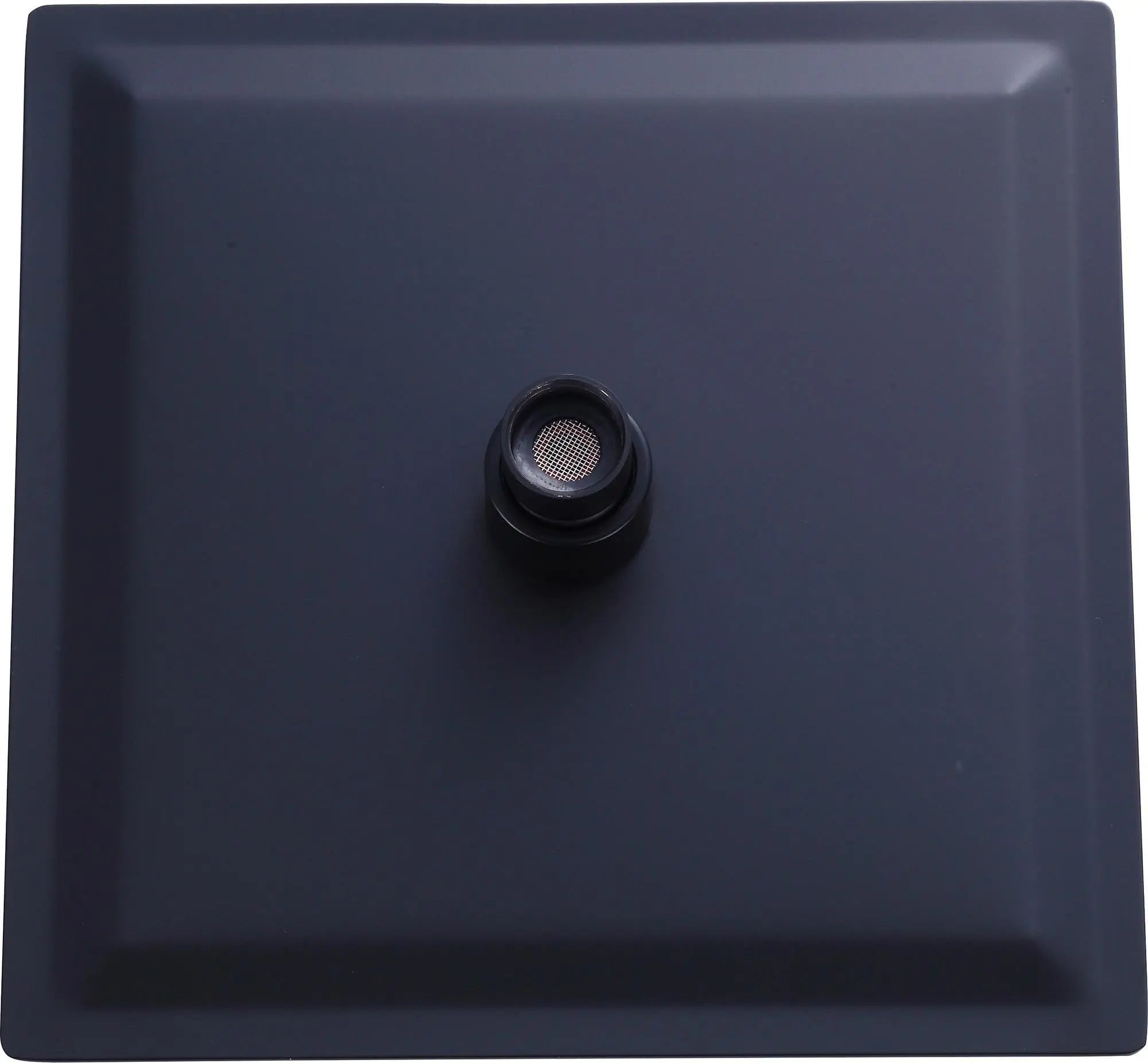 200mm Shower Head Square 304SS Electroplated Matte Black Finish Deals499