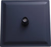 200mm Shower Head Square 304SS Electroplated Matte Black Finish Deals499