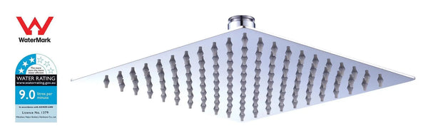 200mm Shower Head Square 304SS Polished Chrome Finish Deals499