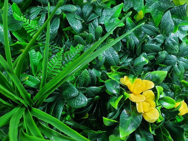 Yellow Rose Vertical Garden / Green Wall UV Resistant Sample Deals499