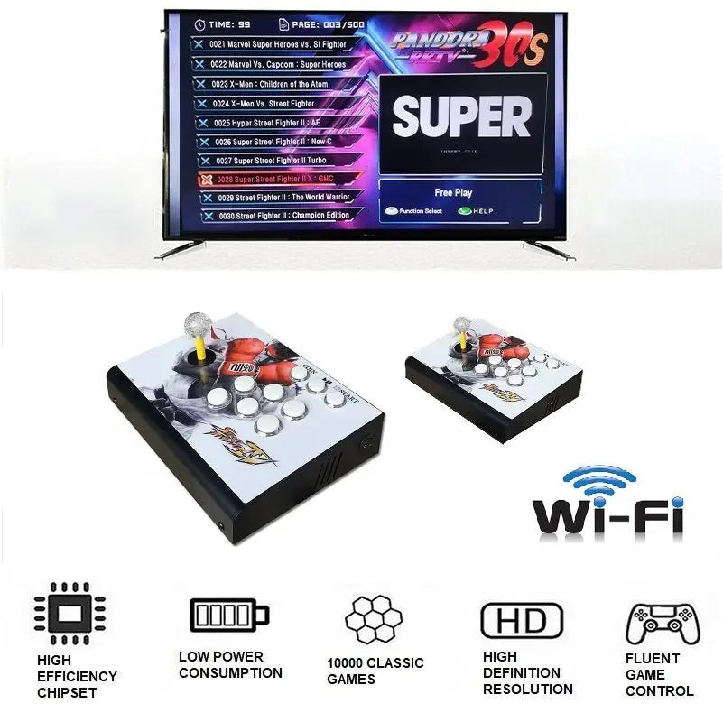 2022 10000 Games Pandora's Box Video 3D Game HD Video Arcade Consoles Gamebox Deals499