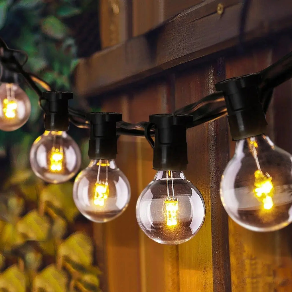 20M Festoon String Lights Kits Christmas Wedding Party Waterproof Indoor/Outdoor Deals499