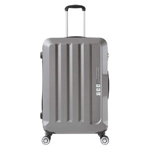 24" Check In Luggage Hard side Lightweight Travel Cabin Suitcase TSA Lock Grey Deals499