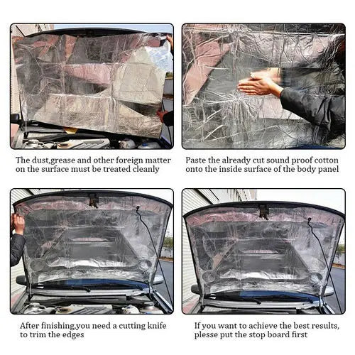 24 Sheet Self-adhesive Sound Deadener Heat Shield Insulation Deadening Mat Deals499