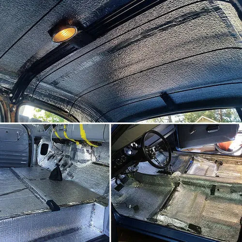 24 Sheet Self-adhesive Sound Deadener Heat Shield Insulation Deadening Mat Deals499