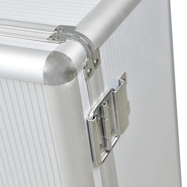 240 Discs Aluminium CD DVD Cases Bluray Lock Storage Box Organizer Free Inserts Deals499