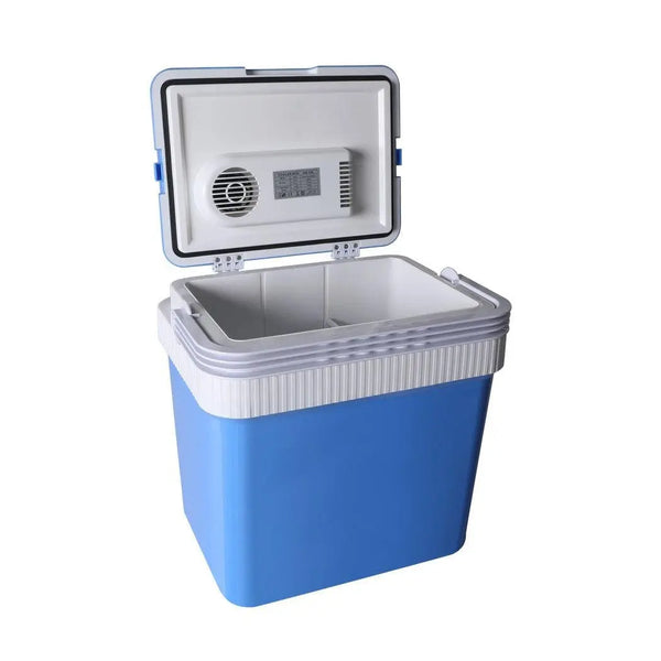 24L Cool Ice Insulated Box Cooler Cooling Heating Portabl Storage Camping Fridge Deals499
