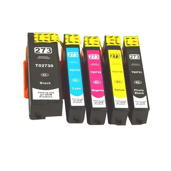 273XL Compatible Inkjet Set 5 Cartridges [Boxed Set] EPSON
