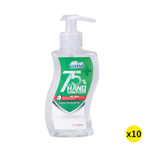 Cleace 10x Hand Sanitiser Sanitizer Instant Gel Wash 75% Alcohol 295ML Deals499
