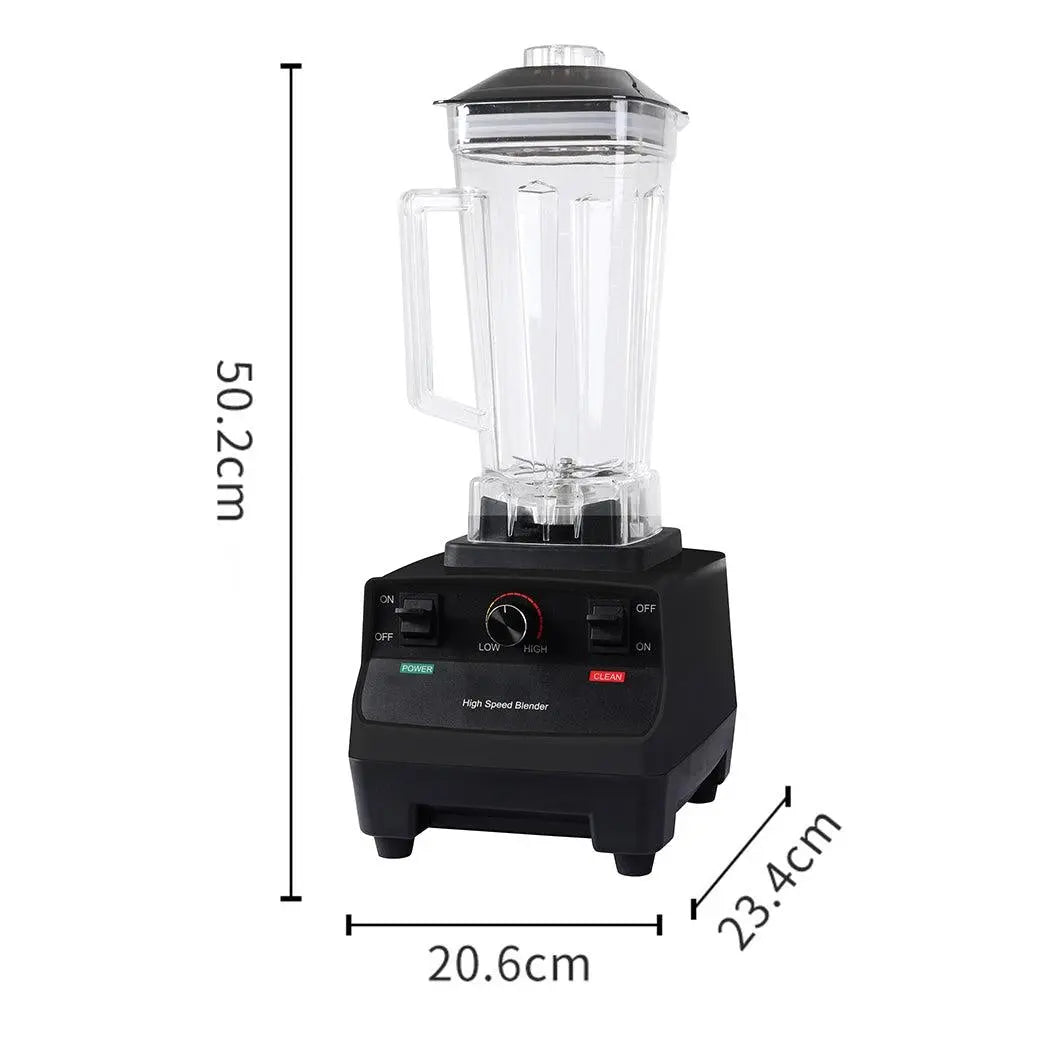 2L Commercial Blender Mixer Food Processor Juicer Smoothie Ice Crush Maker Black Deals499