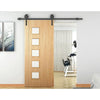 2M Big Spoke Wheel Sliding Barn Door Hardware Deals499