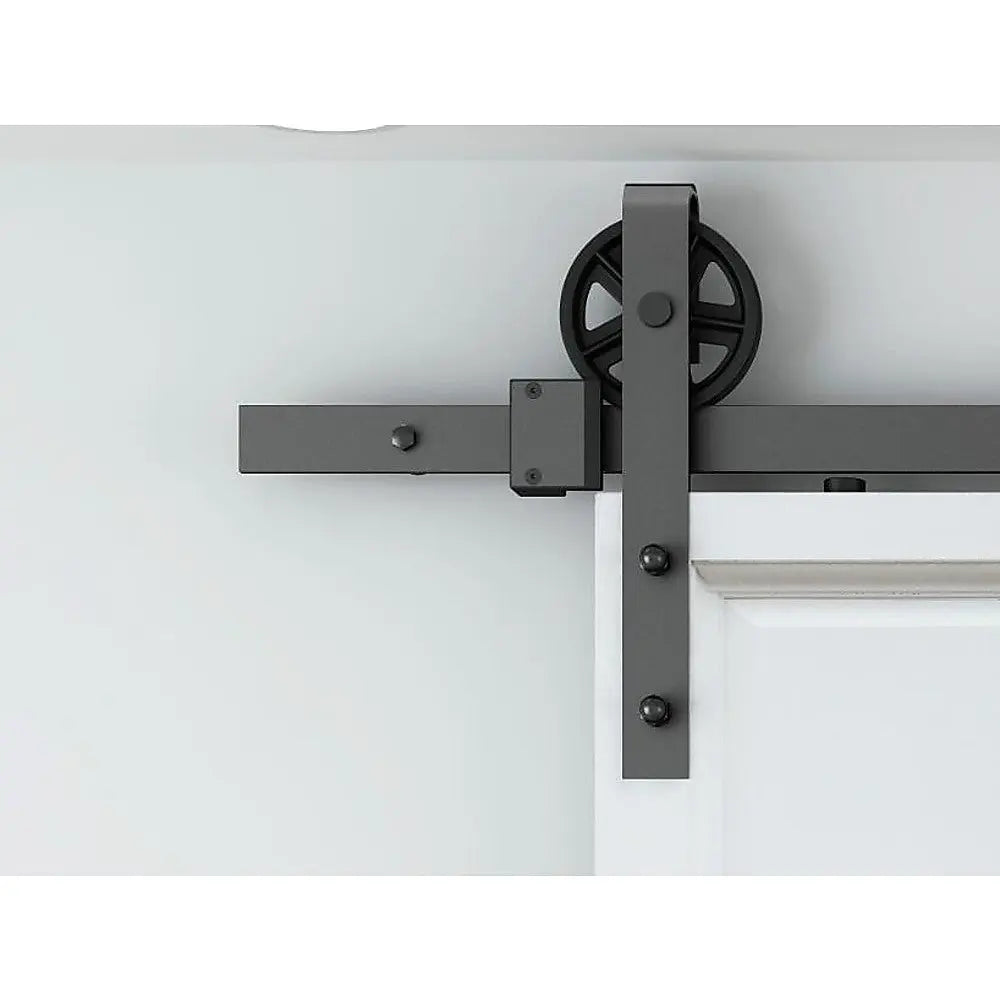 2M Big Spoke Wheel Sliding Barn Door Hardware Deals499