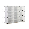 Cube Cabinet Shoe Storage Cabinet Organiser Shelf Stackable DIY 6 Tier 3 Column Deals499