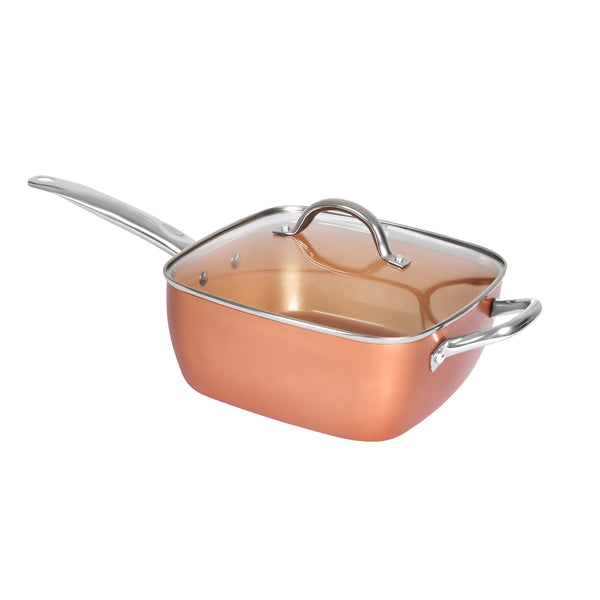 Saucepan Set Frying Pan Non Stick Deep Fry Steamer with Glass Lid Cookware Set Deals499