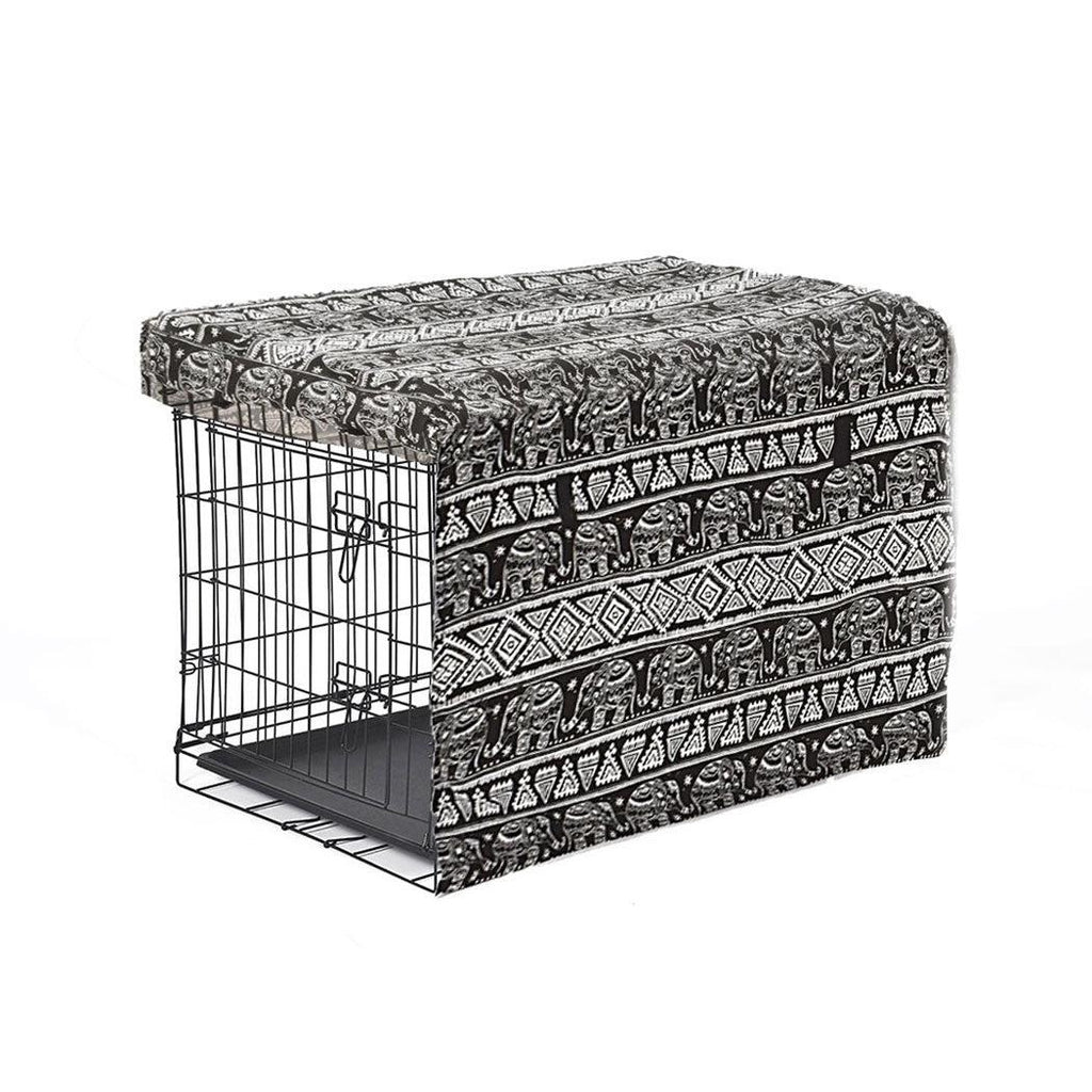 PaWz Pet Dog Cage Crate Metal Carrier Portable Kennel With Cover 30" Deals499