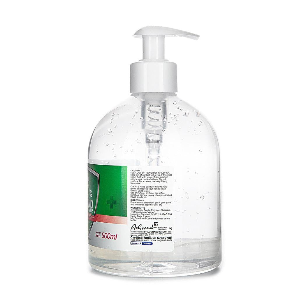 Cleace 20x Hand Sanitiser Sanitizer Instant Gel Wash 75% Alcohol 500ML Deals499