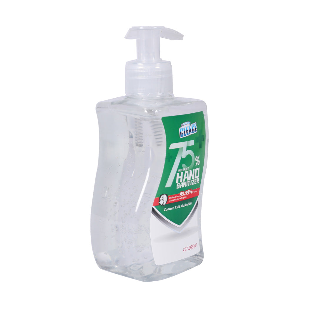 Cleace 10x Hand Sanitiser Sanitizer Instant Gel Wash 75% Alcohol 295ML Deals499