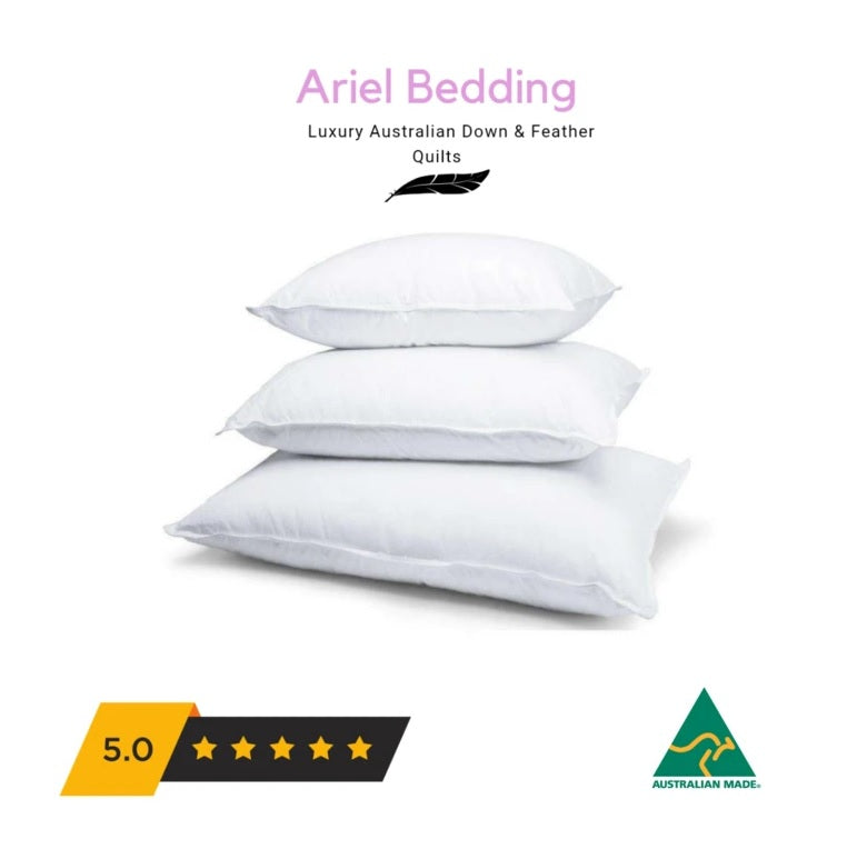 Ariel Miracle 80percent Goose Down Pillows European 65cm x 65cm Deals499