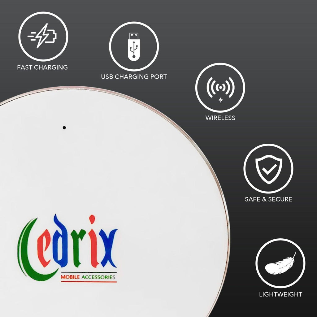 Get Yourself a Cedrix! | Fast USB Wireless Mobile Phone Charging Pad Deals499