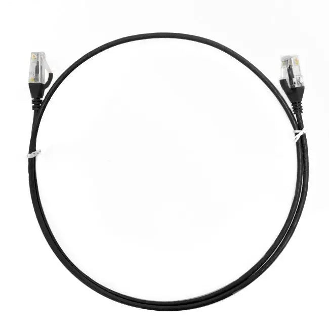 2m Cat 6 Ultra Thin LSZH Pack of 50 Ethernet Network Cable. Black Deals499