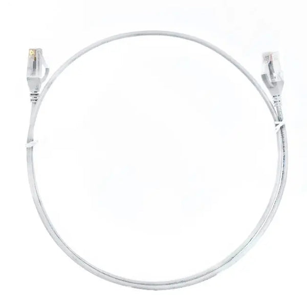 2m Cat 6 Ultra Thin LSZH Pack of 50 Ethernet Network Cable. White Deals499
