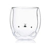 2pcs Cute Bear Mugs Double Wall Insulated Glasses for Juice Coffee Tea Milk - Polar Bear Deals499