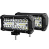 2x 6inch LED Light Bar Work Flood Spot Beam Lamp Offroad Caravan Strip Lights Deals499