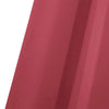 2x Blockout Curtains Panels 3 Layers Eyelet Room Darkening 140x230cm Burgundy Deals499