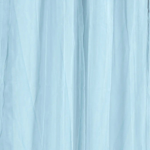 2x Blockout Curtains Panels 3 Layers with Gauze Darkening 240x213cm Turquoise Deals499