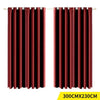 2x Blockout Curtains Panels Blackout 3 Layers Eyelet Room Darkening  300x230cm Deals499