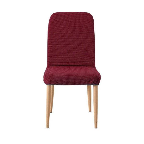 2x Dining Chair Covers Spandex Cover Removable Slipcover Banquet Party Burgundy Deals499