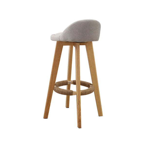 2x Levede Fabric Swivel Bar Stool Kitchen Stool Dining Chair Barstools Lime Deals499