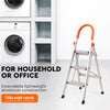 3 Step Ladder Multi Purpose Household Office Foldable Non Slip Aluminium[ from Deals499 at Deals499