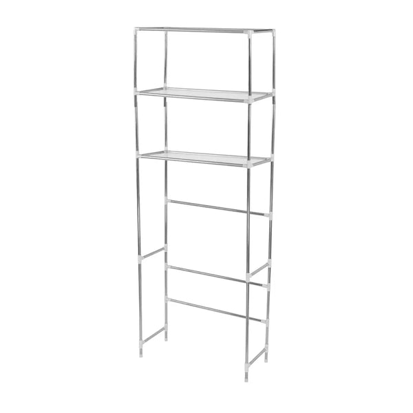 3 Tier Toilet Bathroom Laundry Washing Machine Storage Rack Shelf Unit Organizer Deals499