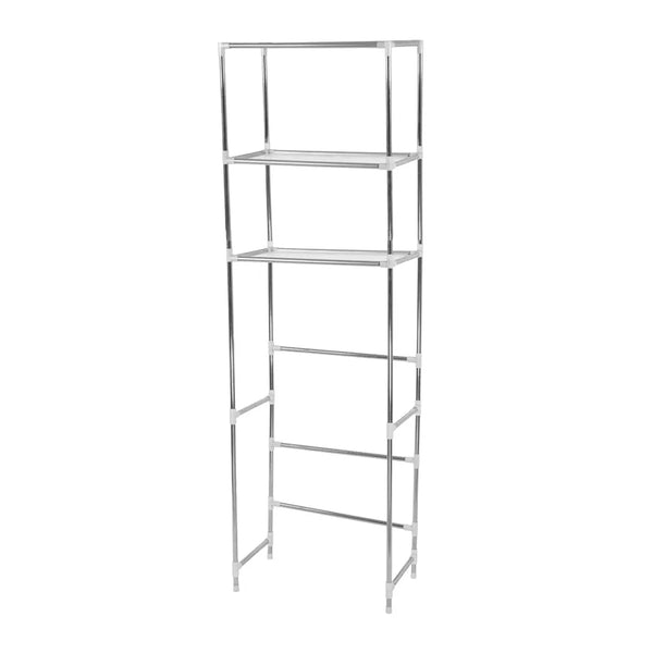 3 Tier Toilet Bathroom Laundry Washing Machine Storage Rack Shelf Unit Organizer Deals499