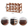 3-layer Bamboo Wine Storage Rack (12 bottles) Deals499