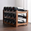 3-layer Bamboo Wine Storage Rack (12 bottles) Deals499