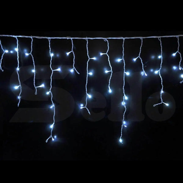 300 LED Curtain Fairy String Lights Wedding Outdoor Xmas Party Lights Cool White Deals499