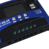 30A Solar Panel Charge Controller 12V 24V Regulator Auto Dual USB Mppt Battery Deals499