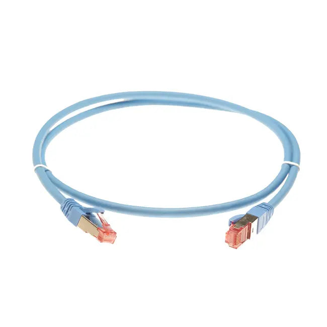 30m Cat 6A S/FTP LSZH Ethernet Network Cable. Blue Deals499
